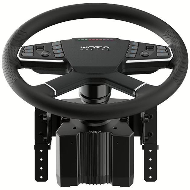 Кермо і педалі MOZA R5 Trucking Bundle for PC, 14кн., подв. педалі SR-PLite, кермо TSW Вінниця - фото 3