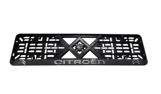 Рамка під номер пластик Citroen (Racing рельєфна) Винница