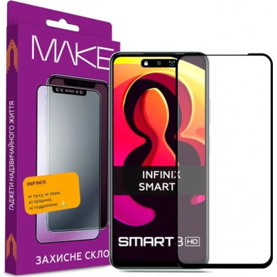 Скло захисне MAKE Infinix Smart 8 Plus/8 Pro (MGF-IS8PL/8P) Вінниця - фото 1