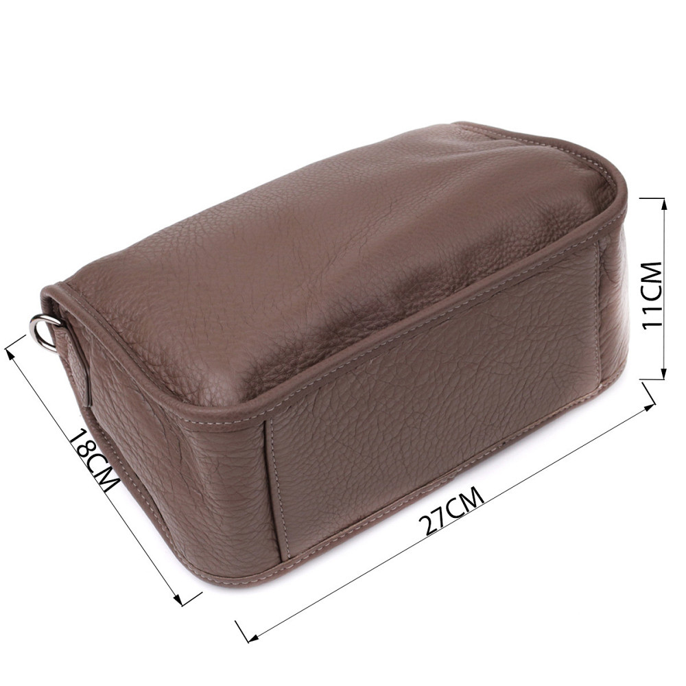 Практичная женская сумка на плечо из натуральной кожи Vintage 23003 Коричневый Киев - изображение 3