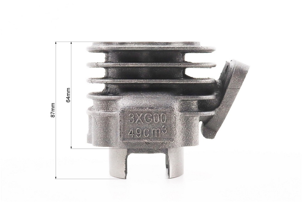 Циліндр к-кт (цпг) 2Трем 65cc-44мм (висота циліндра 64/87мм) (палець 10) Київ - фото 5