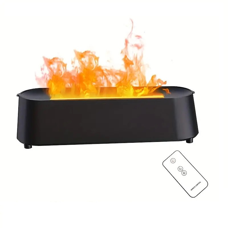 Зволожувач повітря з імітацією вогню, з ароматизацією, безшумна робота, для дому та офісу Одеса - фото 4