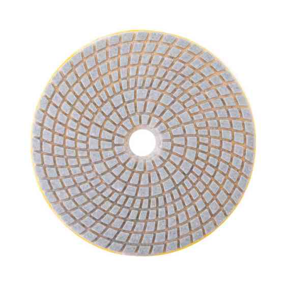 Окружность алмазная шлифовальная, гибкая на липучке 125 мм P120. INTERTOOL BT-0928 Киев