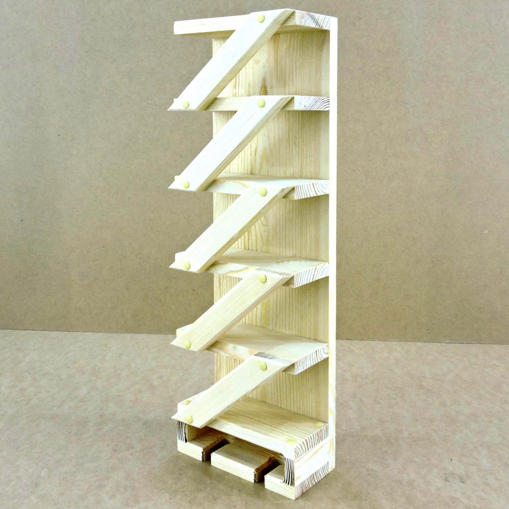 Настенная винная полка 