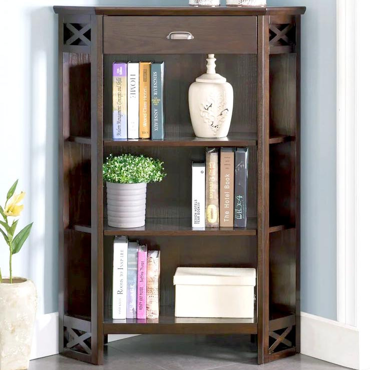 Стелаж кутовий "Дорбеті" капучино Миколаїв - фото 1