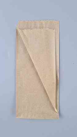 Пакет бумажный крафт бурий Уголок 90х0х210, 40г/м2 (100 шт) Харьков