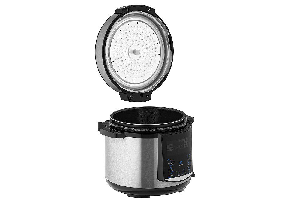 Мультиварка-скороварка ARDESTO, 900Вт, чаша-5л, електронне керув., книга рецептів, метал/пластик, сірий Киев - изображение 6