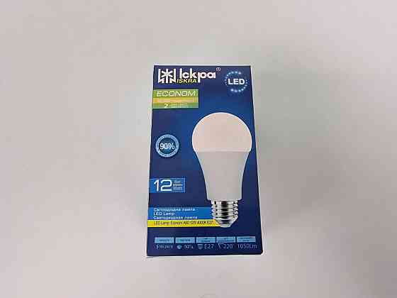 Лампа Світлодіодна LED A60 12W 4000К Е27 "Iskra" ECONOM (1 шт.) Харків
