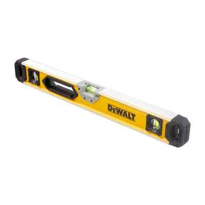 Уровень DeWALT BOX BEAM LEVELS, алюминиевый, 3 капсулы, 600 мм (DWHT0-43224) Винница