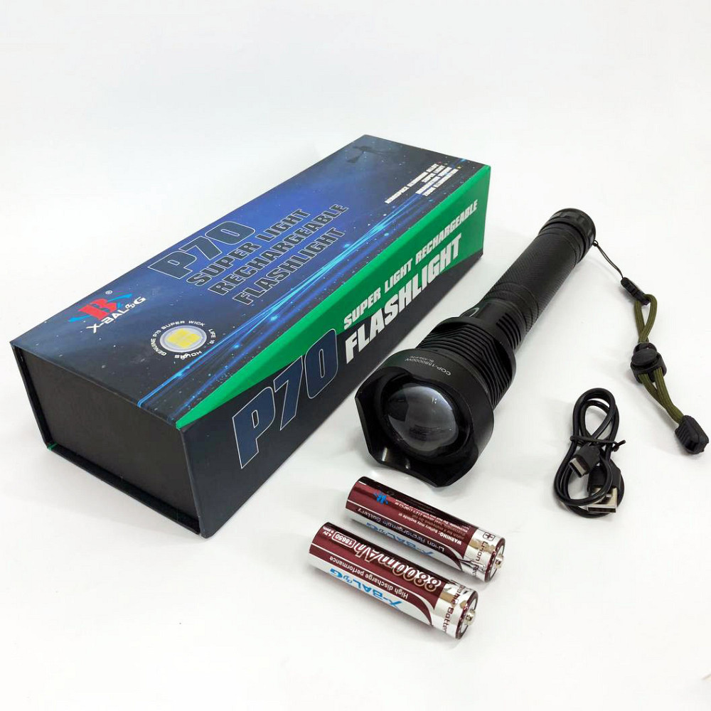 Фонарь военный зсу, Ударопрочный водонепроницаемый фонарь, Профессиональный тактический фонарик JT-10 Ивано-Франковск - изображение 4