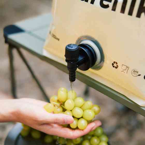 Складной контейнер для воды из полиэтилена Naturehike CNK2450CF027, 10 л, голубой Киев