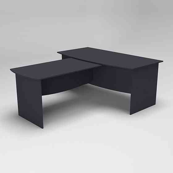 Стіл для переговорів Лідер, Антрацит, 1800/2220/760 Львів