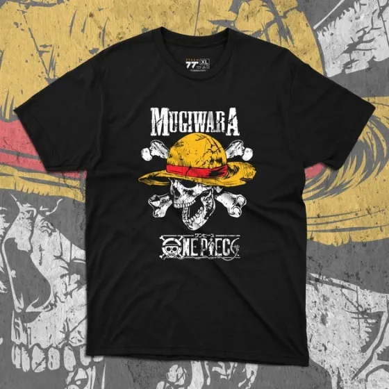 Футболка для підлітка хлопчика з принтом Ван Пис Mugivara Розмір 160 Anime10218 Дніпро