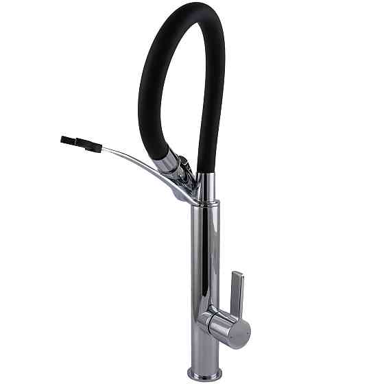 Смеситель для кухни TOPAZ MODERNO TMD-8817-H23-BL (000031715) Киев