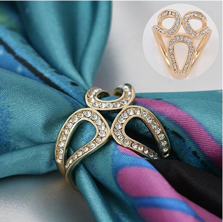 Пряжка брошь для платка или шарфа Киев - изображение 1