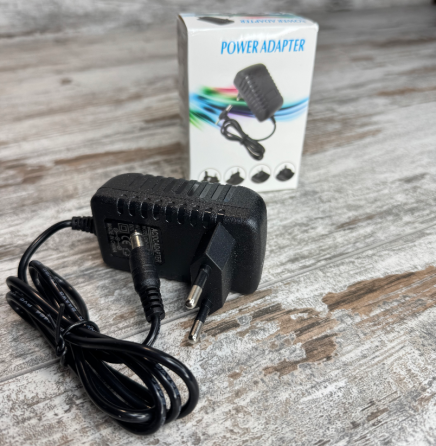 Блок питания 5В 2А с индикатором, адаптер 5.5×2.1/2.5 мм, зарядное устройство для электроники Киев