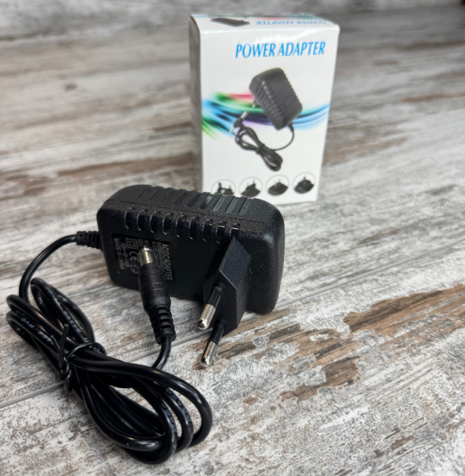 Блок питания 5В 2А с индикатором, адаптер 5.5×2.1/2.5 мм, зарядное устройство для электроники Киев - изображение 1