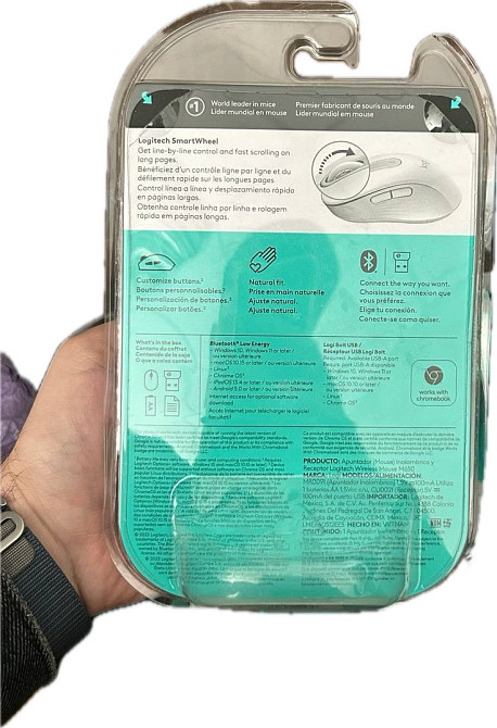 Мышь компьютерная Logitech Signature M650 Wireless Mouse размер М MasterSem Киев - изображение 3