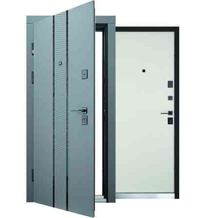 Входная дверь Abwehr Megapolis MG Valensia 574/0 Титан софт + Слоновая кость супермат 960*2050 мм Киев