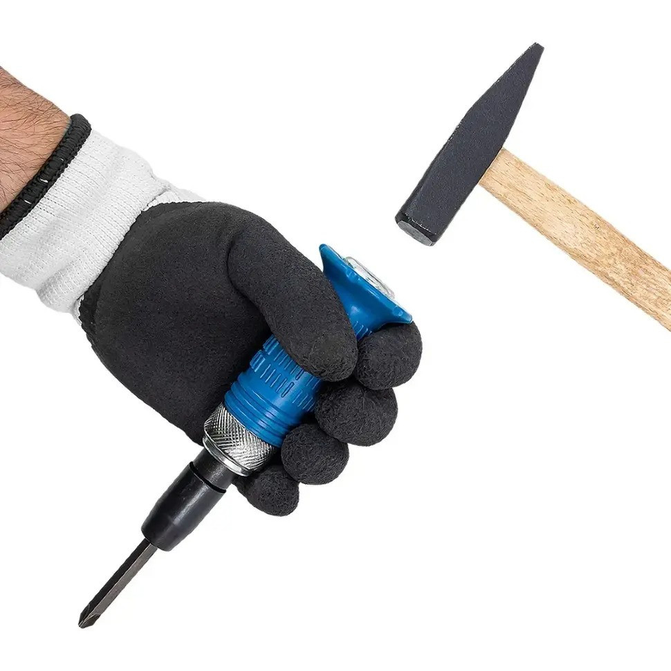 Викрутка ударна з набором біт, адаптером та захисною рукояткою 8пр. 1/2'' FORSAGE F-5064E Одеса - фото 3