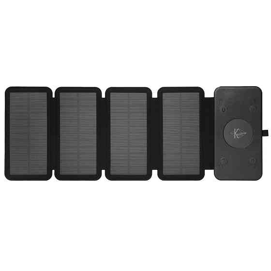 УМБ PowerBank с солнечной панелью, повербанк КВАНТ SC26/4 20000mAh + 4 panels Киев