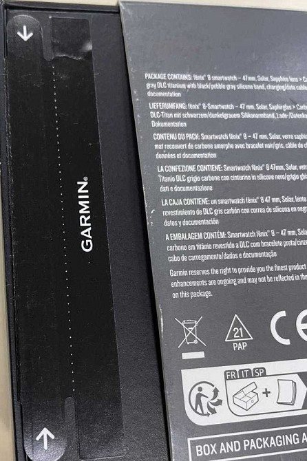 Смарт -Часы Спортивний годинник Garmin Fenix 8 47mm Київ - фото 1