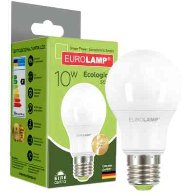 Лампочка Eurolamp LED А60 10W E27 4000K 220V (LED-A60-10274(P)) Винница
