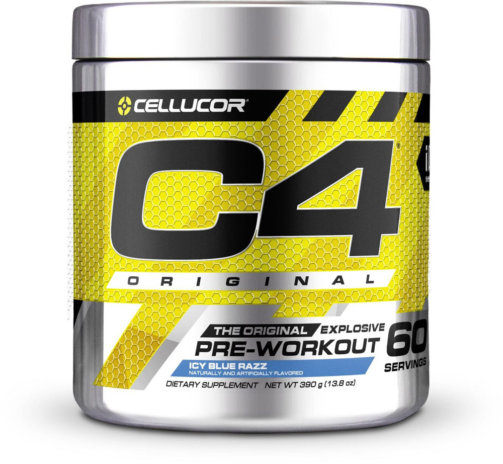 Предтренировочный комплекс Cellucor INT C4 60 serv 390 gram (Ice blue razz) Луцк - изображение 1