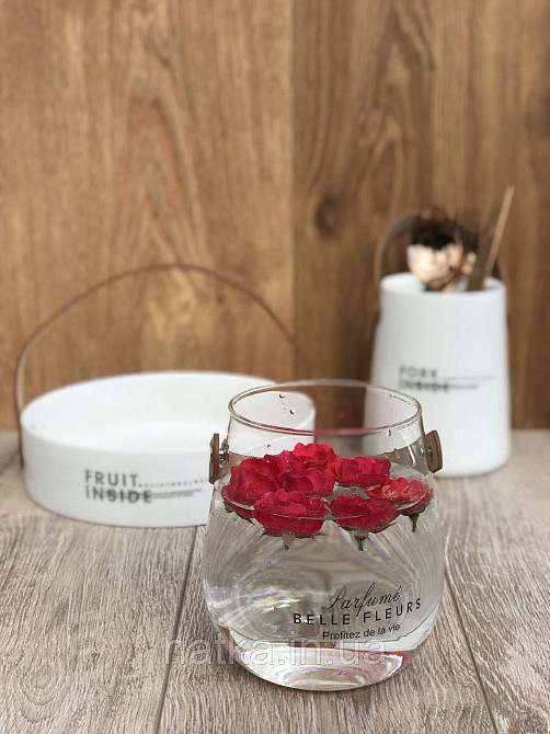 Кашпо ваза "Скляний глянець" 14*12 см Olens DL21022526 Київ - фото 4