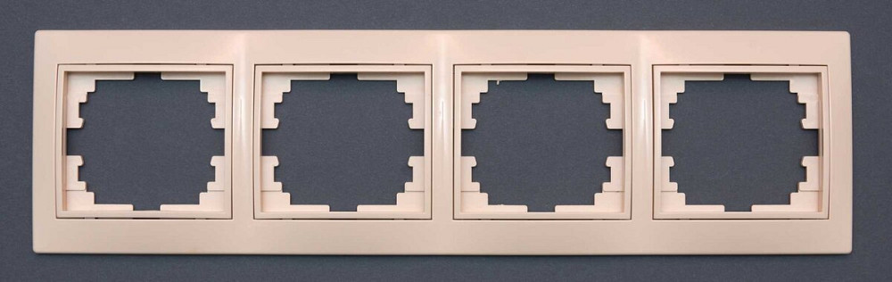 Рамка Valeso РК-1004 4-секційна крем Коломыя - изображение 1