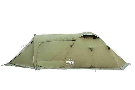 Палатка Tramp Cave 3 (V2) зеленая Киев