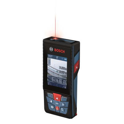 Далекомір Bosch GLM 150-27 C, 0.08–100м, ±1.5мм, 0-360°, Bluetooth, чохол, 0.21кг (0.601.072.Z00) Вінниця - фото 7