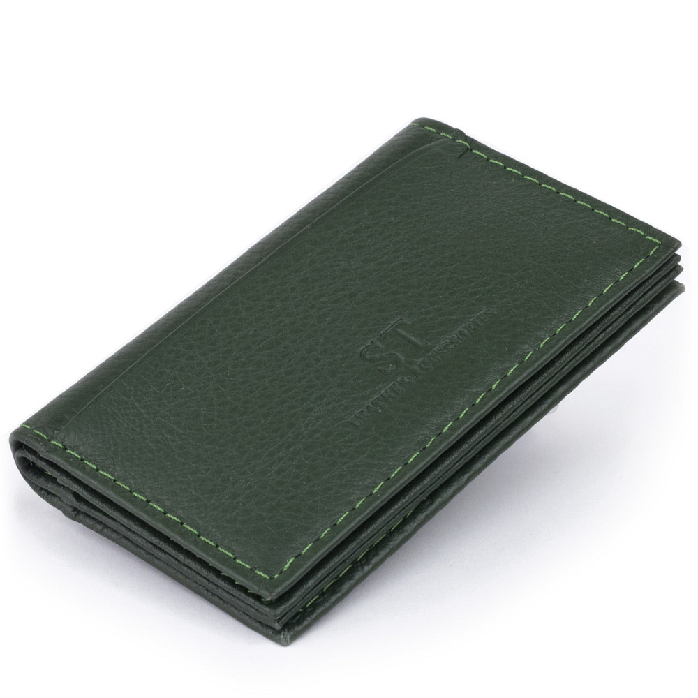 Візитниця-книжка ST Leather 19215 Зелена Київ - фото 15