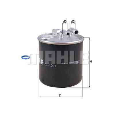 Фильтр топливный Mahle KL723D Винница