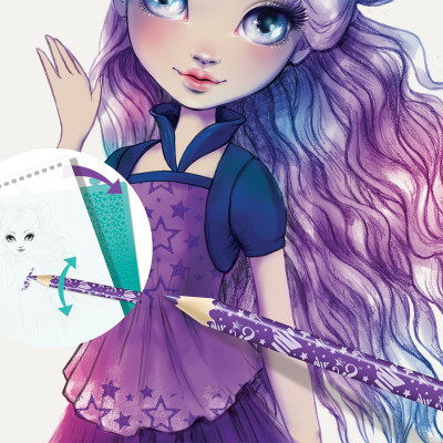 Набір для творчості Nebulous Stars Скетчбук: Небулія, мотиви космосу (11101) Вінниця - фото 6