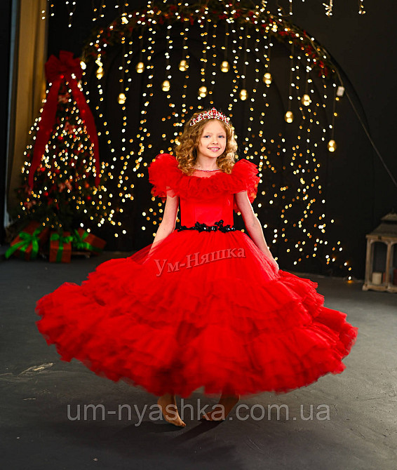 Червона святкова сукня Кривий Ріг - фото 2