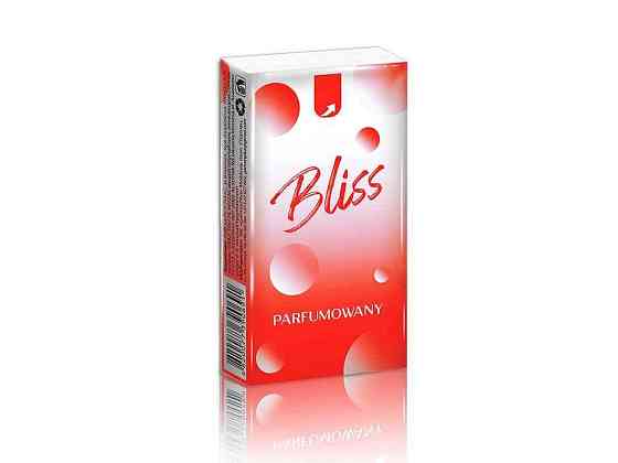 Носові хустинки парфумовані (Коралові) (1 блок/10 пач/10хуст) ТМ Bliss Київ