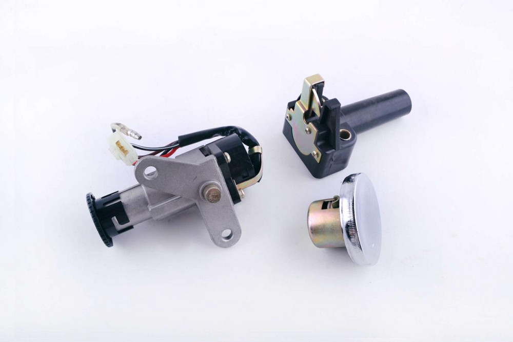 Замок зажигания (комплект) скутер Ямаха джог 2JA, M 1YU Мукачево - изображение 1