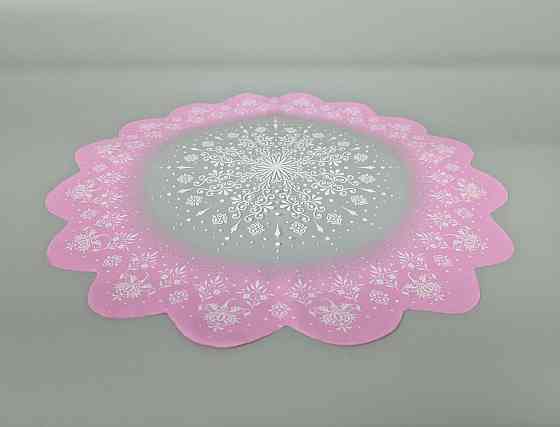 Серветка для квітів діаметром 40 см з рис, 100 шт No 332 (2) (100 шт.) Харків