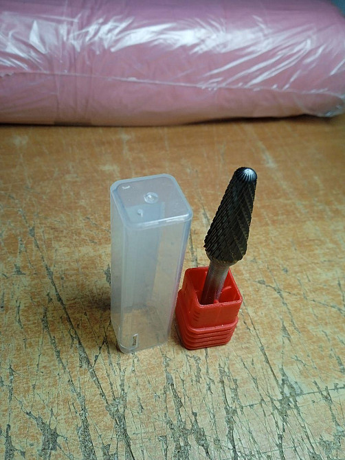 Борфреза твердосплавна LX 12×25×6 мм — конус із напівсферою по металу, шарошка для дриля Харків - фото 2