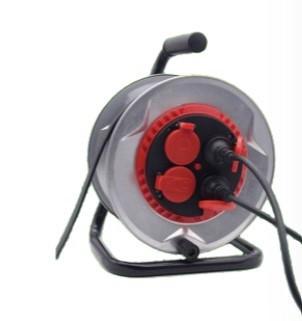 BX-757 Удлинитель на катушке 50 м, 4 розетки с заземлением, медный кабель 3×2.5 мм², мощность 2950 Вт, IP44 Одесса - изображение 2