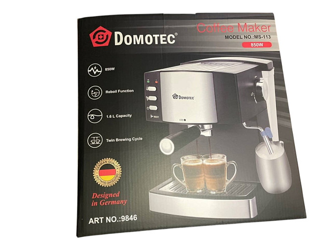 Кавоварка Domotec MS 113/ 9846 (4) Київ - фото 1
