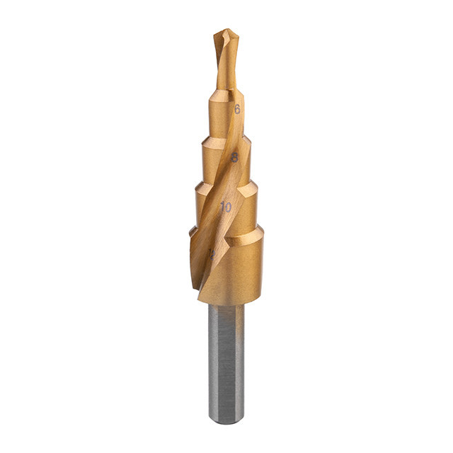 Свердло ступінчасте по металу, спіральне, 4-12 мм INTERTOOL SD-5833 Київ - фото 1