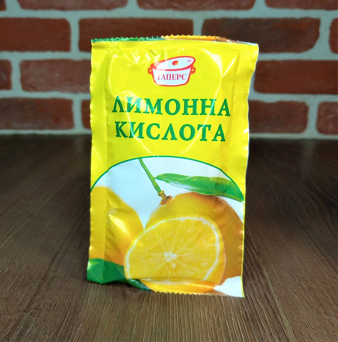 Лимонна кислота ТМ "Таперс" 100 г Харків - фото 1