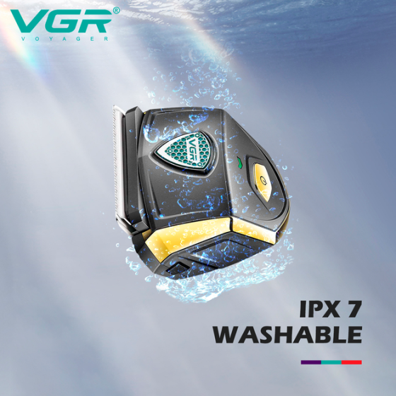 Машинка для стрижки водонепроницаемая VGR V-910 700 mAh (9 насадок) Винница