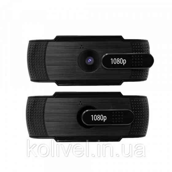 Веб-камера Media-Tech LOOK V Privacy Full HD 2Mpix чорна (MT4107) Київ