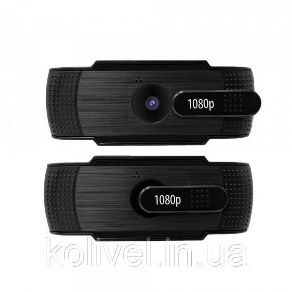 Веб-камера Media-Tech LOOK V Privacy Full HD 2Mpix чорна (MT4107) Київ - фото 2