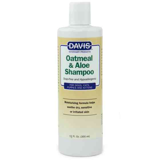 Davis Oatmeal & Aloe Shampoo ДЕВІС ВІВСЯНЕ БОРОШНО З АЛОЕ гіпоалергенний шампунь для собак і котів, концентрат Київ