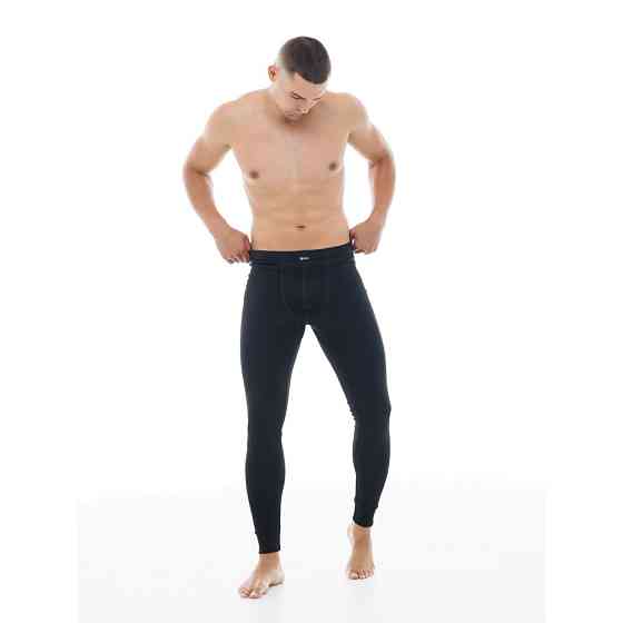 Комплект чоловічої термобілизни з утепленням, лонгслів і підштанники з манжетами Наталюкс 98-1608 Київ