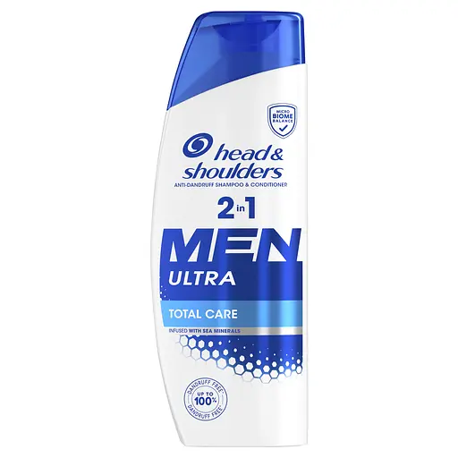 HEAD & SHOULDERS Шампунь та бальзам-ополіскувач проти лупи 2в1 Комплексний догляд 330мл Гостомель